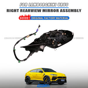 Ensemble de rétroviseur automatique adapté pour Lamborghini URUS 4ML857410CY9B Phev Original utilisé en plastique noir assemblage de rétroviseur d'aile droite - Product Image 2