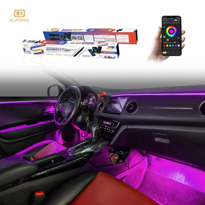 Bande LED K5 Chromée à Éclairage Ambiant RGB Contrôlable par Smartphone - Product Image 5