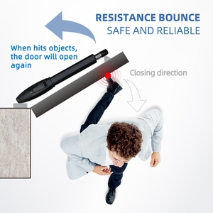 Cổng tự động mở cánh đơn Turtech SWG-B-300-DC thiết kế hiện đại, tích hợp Wifi và bộ điều khiển ra vào. - Product Image 3