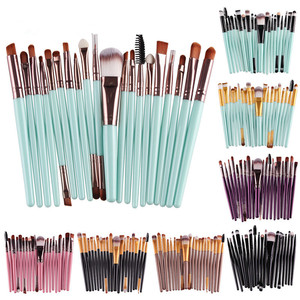 Juego de 20 Brochas de <span class=keywords><strong>Maquillaje</strong></span> de Diamantes Coloridas en Oferta, Juego de Brochas Cosméticas para Ojos - Product Image 4