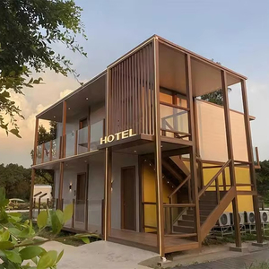 Conteneur <span class=keywords><strong>de</strong></span> couchage en acier préfabriqué modulaire Maisons pour hôtel et maison d'hôtes - Product Image 1