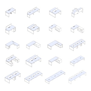 <span class=keywords><strong>Bureau</strong></span> <span class=keywords><strong>d</strong></span>'<span class=keywords><strong>angle</strong></span> compact en fer de style européen moderne, installation rapide, certifié ISO9001/ISO14001 - Product Image 3