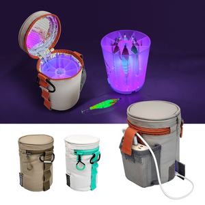 Sac de pêche étanche à lumière UV ILURE, leurres lumineux, <span class=keywords><strong>tube</strong></span> lumineux pour la pêche au bar en lac, durable et portable - Product Image 4