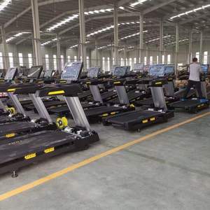 Caminadora de Lujo para Entrenamiento Cardiovascular, Equipo de Gimnasio, Motorizada, con Pantalla Táctil LCD, TV Electrónica, Caminadora Comercial - Product Image 6