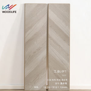 Pavimento di fabbrica personalizzare decorazioni per la casa elegante a spina di pesce Design <span class=keywords><strong>laminato</strong></span> <span class=keywords><strong>Parquet</strong></span> legno piastrelle per pavimenti - Product Image 6