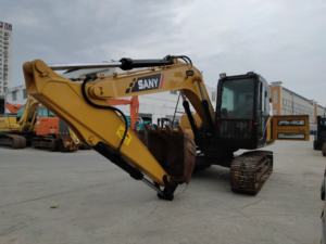 Excavatrice hydraulique Sany SY135C d'occasion en excellent état de fonctionnement – Vente chaude de machines de terrassement chinoises d'occasion - Product Image 6