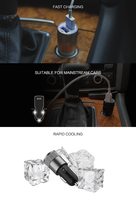 Pengisi Daya Mobil USB Type-C 5V 2.4A 32W Tahan Api OTP Kecepatan Tinggi Adaptor Universal untuk Ponsel & Mobil