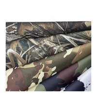 Tissu Oxford en polyester imprimé à bon prix avec revêtement PU laiteux 1200mm 210D 300D 600D motif camouflage pour tente