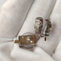 Clip de batterie de remplacement Keystone pour usine, connexion de batterie 18650, support de batterie SMT en acier à ressort à éclats