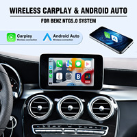 Boîtier GPS sans fil CarPlay pour Mercedes Benz système NTG5, fabricant Ewaygps, garantie 2 ans, Bluetooth intégré, Wifi, Mirror Link.