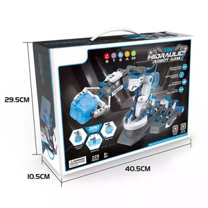 Jouets robotiques STEM 3 en 1 à monter soi-même, bras robotique <span class=keywords><strong>hydraulique</strong></span>, 220 pièces, <span class=keywords><strong>jouet</strong></span> éducatif STEAM pour enfants - Product Image 5
