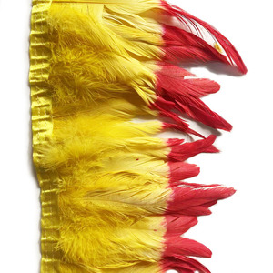 Precio <span class=keywords><strong>de</strong></span> fábrica 15-20cm Plumas <span class=keywords><strong>de</strong></span> gallo Schlappen <span class=keywords><strong>de</strong></span> dos tonos Plumas <span class=keywords><strong>de</strong></span> cola <span class=keywords><strong>de</strong></span> gallo - Product Image 5