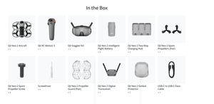 โดรน Neo 2 Motion Fly More Combo 4K 60fps พกพาสะดวก พร้อมแว่น FPV RC Motion 3 รุ่น N3 แบตเตอรี่ 3 ก้อน ระบบส่งสัญญาณ O4+ - Product Image 4