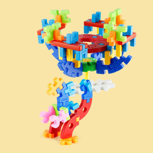 148 PCS DIY Educational <b>Building</b> <b>Block</b> Set Creative Construction Toy for Kids Cognitive Development Present - Product Image 1