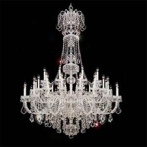 Offre Spéciale De Luxe Salle De Mariage Haut Plafonnier Bougie Maria Theresa Escalier Grand K9 Lustre En Cristal - Product Image 6