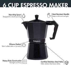 Cổ điển Stovetop <span class=keywords><strong>Espresso</strong></span> và cà phê <span class=keywords><strong>maker</strong></span>, <span class=keywords><strong>Moka</strong></span> Pot cho ý và Cuba quán cà phê pha, Greca cà phê <span class=keywords><strong>Maker</strong></span> - Product Image 2