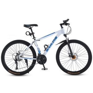 Mountain Bike da 24/26 Pollici per <span class=keywords><strong>Uomo</strong></span> e Donna con Freno a Disco, Ammortizzatore, Cambio a 21 Velocità e Pedali Antiscivolo - Product Image 1