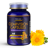 Complément alimentaire pour les yeux à haute teneur en lutéine et zéaxanthine, enrichi en vitamine C et en zinc, pour le bien-être quotidien des yeux, en capsules