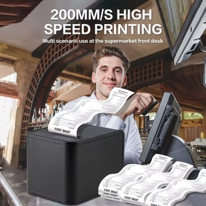 Fabbrica a basso costo 80mm Usb Impresoras <span class=keywords><strong>stampante</strong></span> termica Pos 80mm <span class=keywords><strong>stampante</strong></span> termica per ricevute - Product Image 3