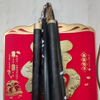 Bâton d'entraînement en fibre de carbone pour arts martiaux, 2,5 mm, 28 cm, léger, antidérapant, pour l'entraînement et les exercices