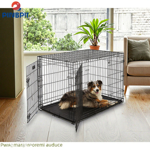 GMTPET - Casa para <span class=keywords><strong>Perros</strong></span> <span class=keywords><strong>de</strong></span> Acero Inoxidable, Sólida, <span class=keywords><strong>de</strong></span> Metal, Grande y Pequeña, Ecológica, Jaulas para Mascotas, Transportines, <span class=keywords><strong>Caja</strong></span> - Product Image 2
