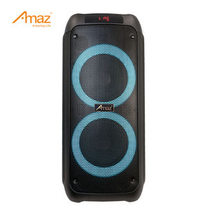 Ventas directas de fábrica Party Box Double 8 Inch Woofers Karaoke Dj Speaker - Product Image 2