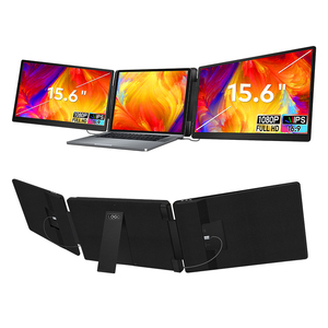 Extensor de Pantalla Portátil para Laptop de 15.6 Pulgadas, 1080P IPS, Giratorio, con USB C y HDMI - Product Image 1