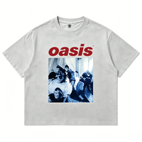 T-shirt de marque de haute qualité 100% coton pur tricoté 260g Coupe classique Manches courtes Design imprimé Homme Décontracté Nouveau disponible