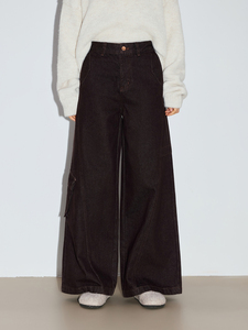 YUANBOFEI Venta al <span class=keywords><strong>por</strong></span> <span class=keywords><strong>Mayor</strong></span> de <span class=keywords><strong>Jeans</strong></span> de Alta Calidad, <span class=keywords><strong>Jeans</strong></span> Holgados de Pierna Ancha, Pantalones Vaqueros de Estilo Vintage, <span class=keywords><strong>Jeans</strong></span> de Pierna Recta para Mujer - Product Image 4