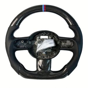 Volante de Coche Personalizado de Cuero y Fibra de Carbono Forjada para <span class=keywords><strong>Mini</strong></span> <span class=keywords><strong>Cooper</strong></span> Jcw R50 R52 R53 R55 R56 R57 R60 R61 F55 F56 F57 F54 F60 - Product Image 3