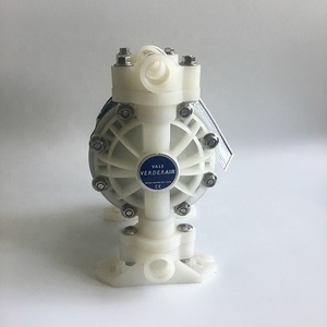 مضخة غشائية هوائية من العلامة التجارية الألمانية Verder طراز VA15KY.KY.TF.TF مصنوعة من مادة PVDF مقاومة للتآكل لنقل السوائل الحمضية والقلوية القوية - Product Image 4