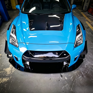 Nuevo Kit de Carrocería Ancha Estilo LB2 para Nissan GT-R R35 2007-2023, Fibra de Carbono+FRP, Instalación Directa con Tornillos, Parachoques Delantero/Trasero, Faldones Laterales - Product Image 6