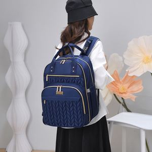 Custom Your Logo Mommy <b>Backpacks</b> Lightweight Baby Diaper Bag Waterproof Maternity Bags - Product Image 3