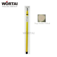 Jaune ou Orange 3M Triangle Hot Stick Télescopique pour fusible de découpe et parafoudre de la tige de commande d'isolation