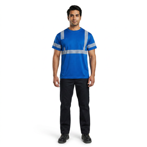 Custom Made Hi Vis T-<b>Shirts</b> <b>For</b> <b>Men</b> 100% Cotton Pullover Top Selling Best Sale Low Price Hi Vis <b>Work</b> Wear T-<b>Shirts</b> From Pakistan - Product Image 1