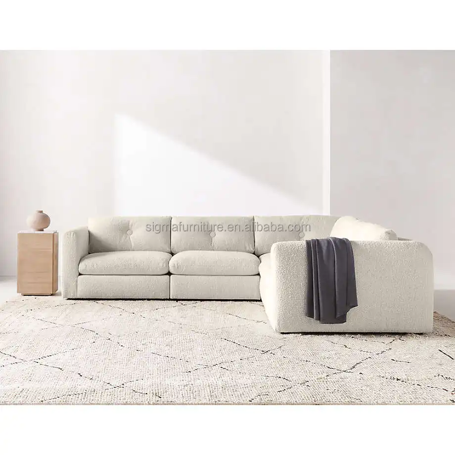 Beste Prijs Hoge Kwaliteit Luxe Italiaanse Stijl Sectionele Sofa 6 Stuks Modulaire Coach Sofa Set