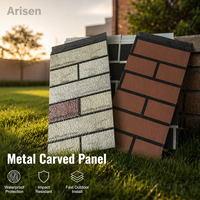 Paneles de Revestimiento Metálico Arquitectónico Moderno Airisen Wl-5590 - Paneles de Aluminio con Núcleo PIR Resistentes al Fuego y al Agua, Ecológicos para Paredes Exteriores