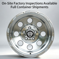 Jantes FLowtone 4x4 6x139.7 5x139.7 5x114.3 Jantes tout-terrain Jantes en alliage Jantes pour Fortuner Ranger Mustang Jimny