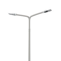 Fabricants de lampadaires LED ZGSM, éclairage commercial de rue 55w avec cellule photoélectrique