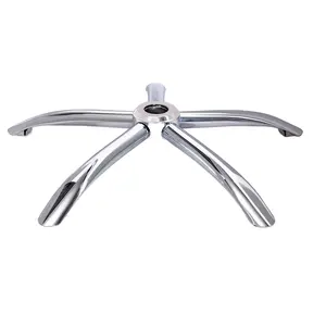 Edelstahl-Sternfuß für Stühle, Holzsockel für Pediküre-Stuhl XJ009 - Product Image 3