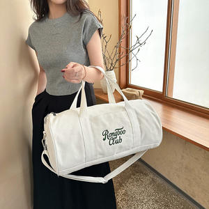 Bolsa de Viaje con Ruedas y Logotipo Personalizado ZHYD 2025, Bolsa de Lona Deportiva de Gran Capacidad para Exteriores, Redonda para Mujer - Product Image 4