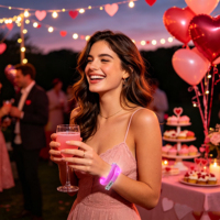 Bracelet lumineux LED personnalisé avec logo OEM, bracelet lumineux de marque, événement d'entreprise, promotion, cadeau pour salon professionnel, bracelet en PVC, vente en gros