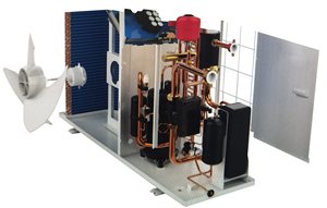 Bomba de Calor Aire/Agua R32 EVI de 6-12KW A+++ para Calefacción de Espacios, Compatible con Red Inteligente, con WIFI, para Agua Caliente Doméstica y Uso Exterior - Product Image 5