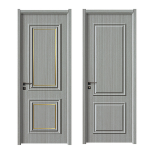 Portas de Madeira Modernas Personalizadas para Interiores de Quartos, Impermeáveis, Última Geração, Entrega Rápida da Fábrica LINRUN - Product Image 6