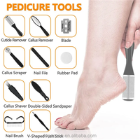 Portable Rechargeable pédicure ponceuse pieds peau morte pied fichiers broyeur de papier de verre callosités dissolvants électriques pour talons fissurés