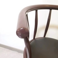 Nouvelle chaise de Bar de Style avec siège rembourré et repose-pieds tabourets de Bar de petit déjeuner pour salle à manger cuisine Bar taverne coin café