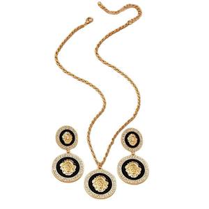 Exaggerated lion head earrings <b>necklace</b> <b>set</b> <b>for</b> <b>women</b> - Product Image 5