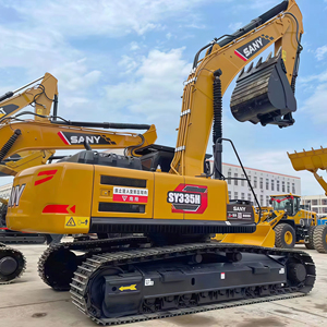 Excavadora Usada SANY 335H Modelo 2023 de 33 Toneladas con Motor Kawasaki, Caja de Cambios y Componentes Principales - Buena Calidad en Venta - Product Image 1