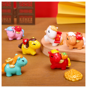 Lote <span class=keywords><strong>de</strong></span> Miniaturas <span class=keywords><strong>de</strong></span> Caballos Chinos 3D para el Año Nuevo Lunar 2026, Regalos <span class=keywords><strong>de</strong></span> Buena Suerte, Cesta <span class=keywords><strong>de</strong></span> <span class=keywords><strong>Navidad</strong></span> para Regalos - Product Image 6