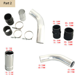 Piezas de motor de aluminio reacondicionadas, Kit Intercooler de tubo, abrazaderas aptas para Ford 2011-2016 6.7L, Kit de tubería Intercooler - Product Image 5